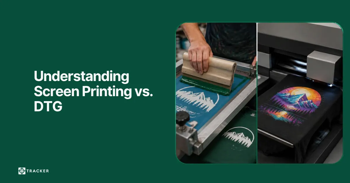 Understanding Screen Printing vs. DTG: Which is Right for Your Business?